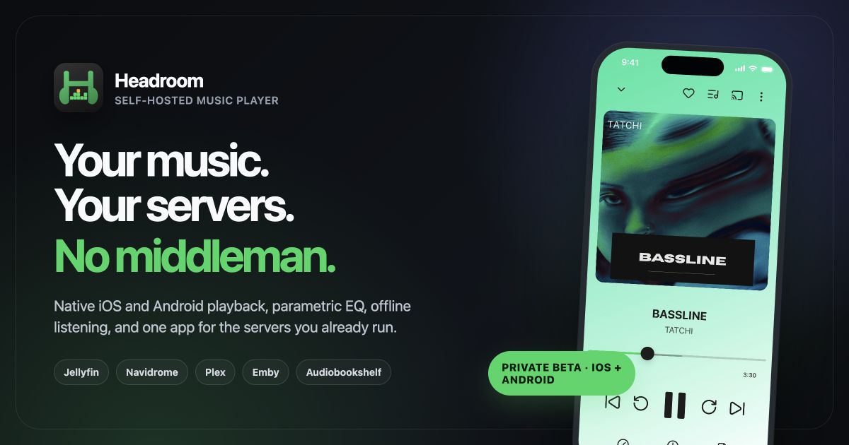 Headroom social preview card